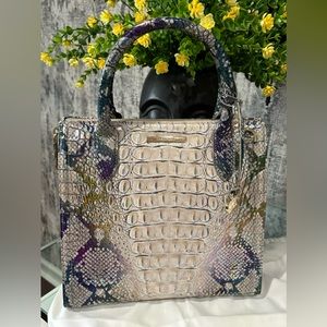 NWT Brahmin Caroline Leather Spellbound Handbag